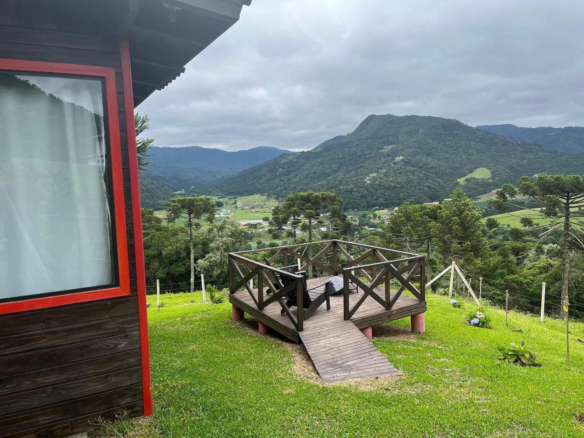 Chales Solar Da Montanha Urubici - Com Hidromassagem Dış mekan fotoğraf