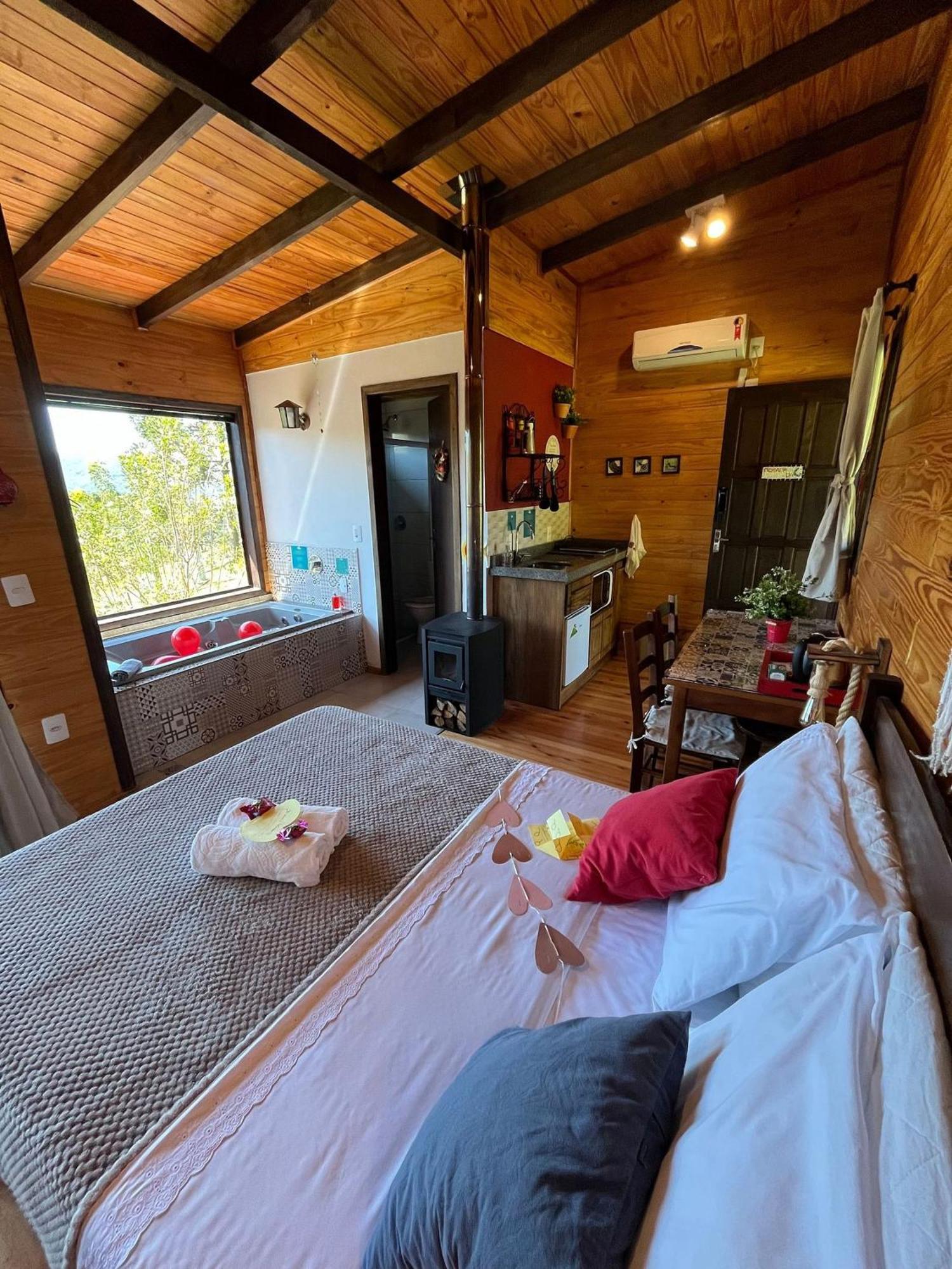 Chales Solar Da Montanha Urubici - Com Hidromassagem Dış mekan fotoğraf