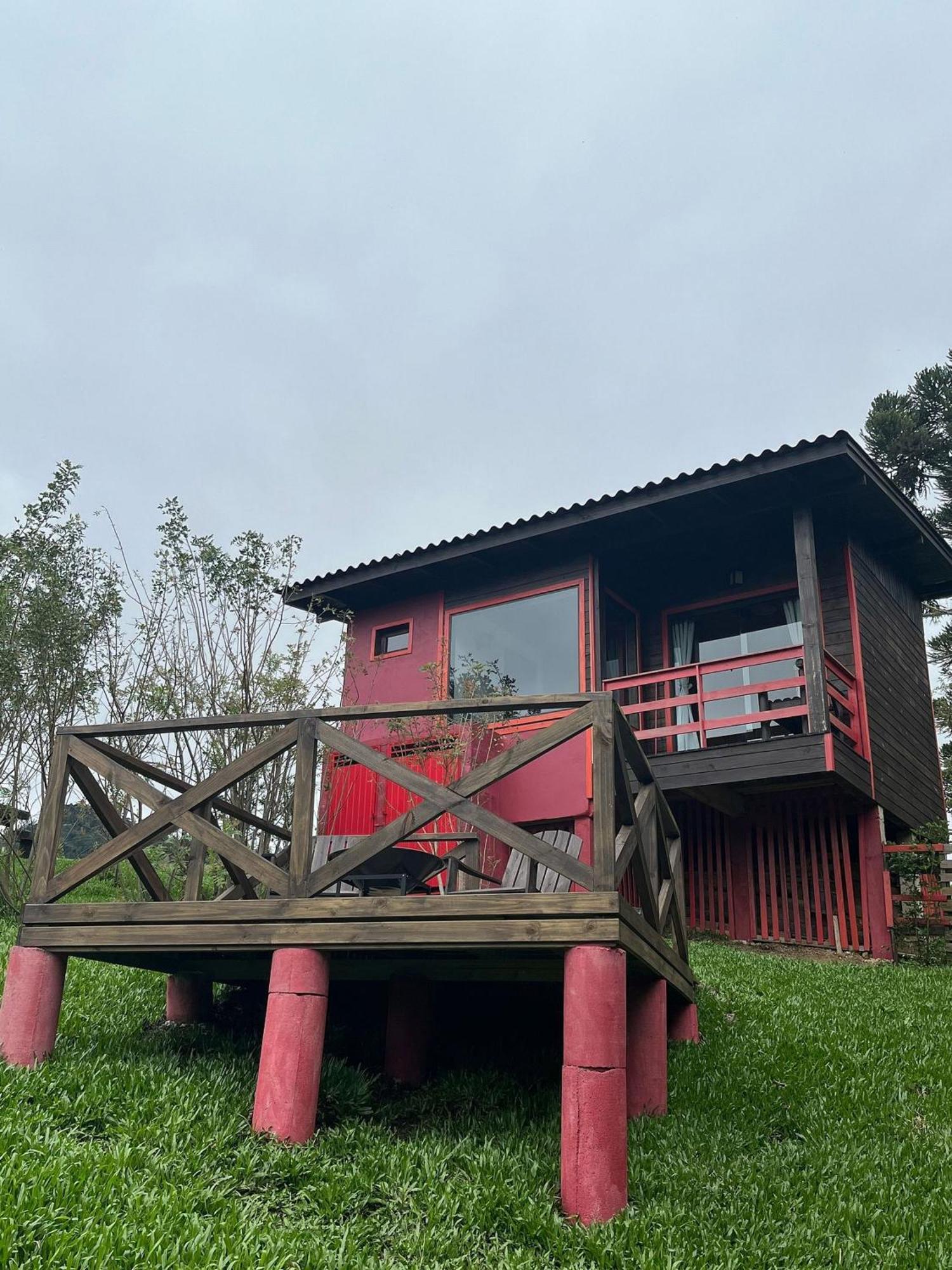 Chales Solar Da Montanha Urubici - Com Hidromassagem Dış mekan fotoğraf